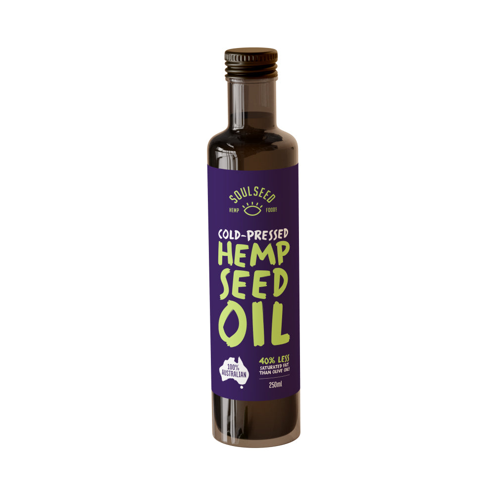 Cold Pressed Hemp Seed Oil (8 bottles per carton)